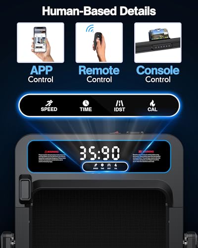 2 in 1 Smart Treadmill with 300lbs Capacity G82889