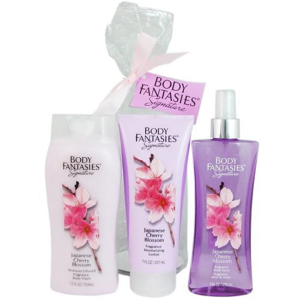 Japanese Cherry Blossom 3 Piece Gift Set A179