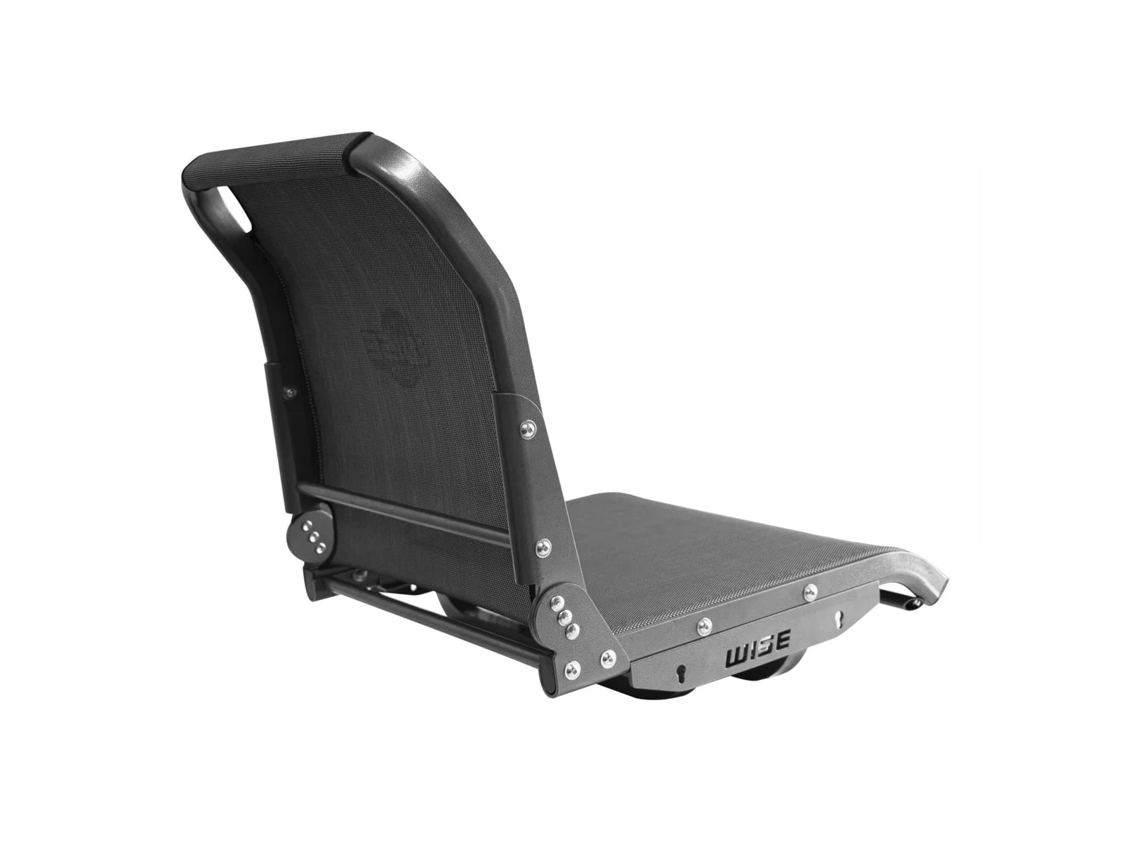Carbon Grey Mesh Mid-Back Boat Seat Q7552
