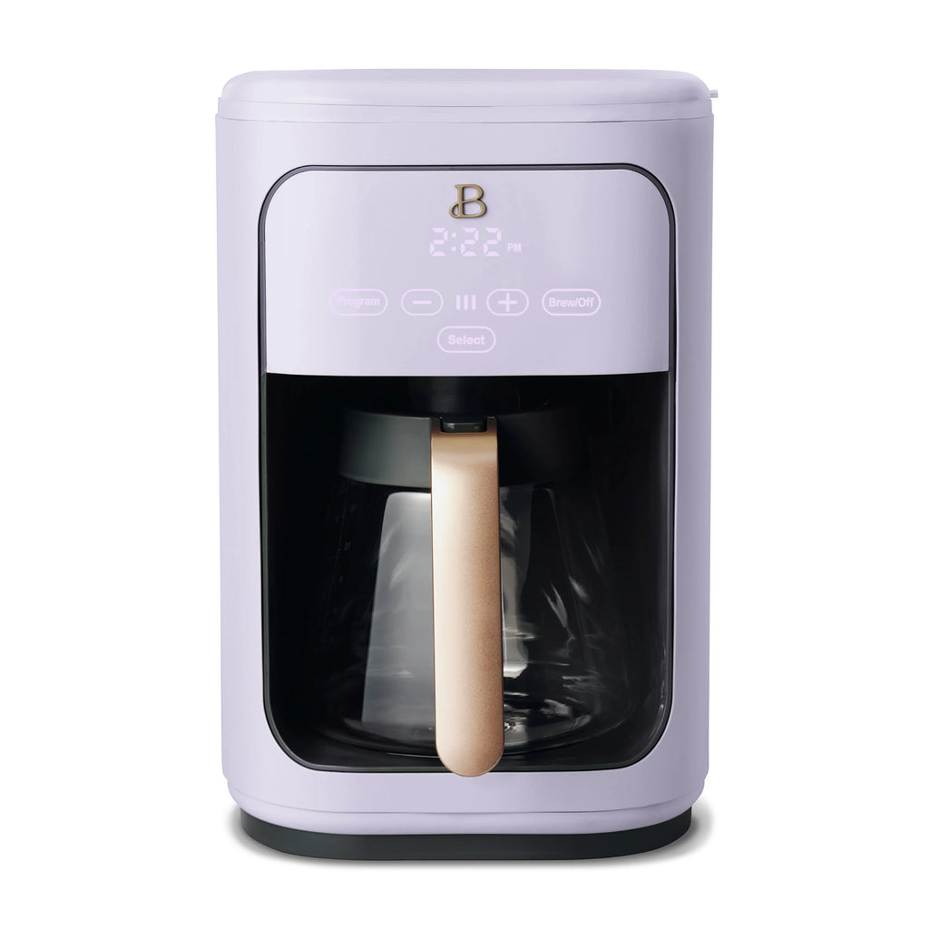 14-Cup Programmable Drip Coffee Maker with Touch-Activated Display, White U491122