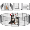 40" Height 8 Panels Portable Foldable Dog Playpen with Anti-Rust Coating X3738