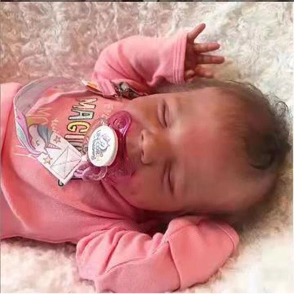 18" Soft Vinyl Silicone Full Body Realistic Newborn Baby Doll D284