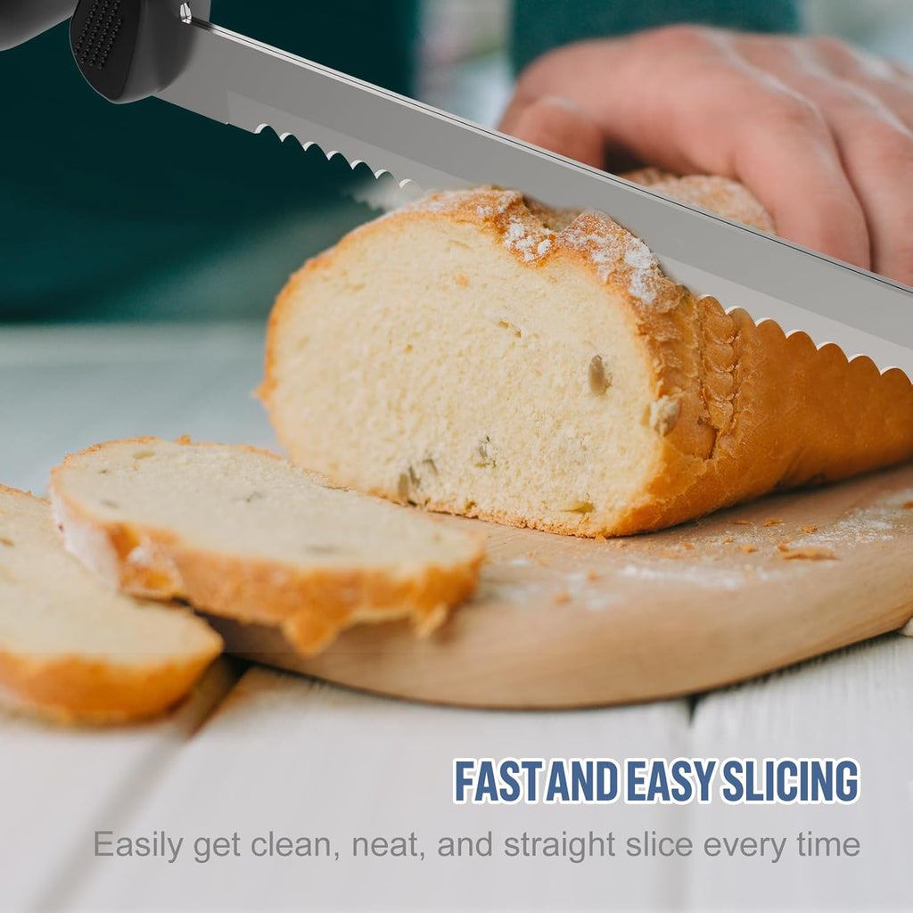 Cordless Electric Knife with Safety Lock Include 2 Blades O684542