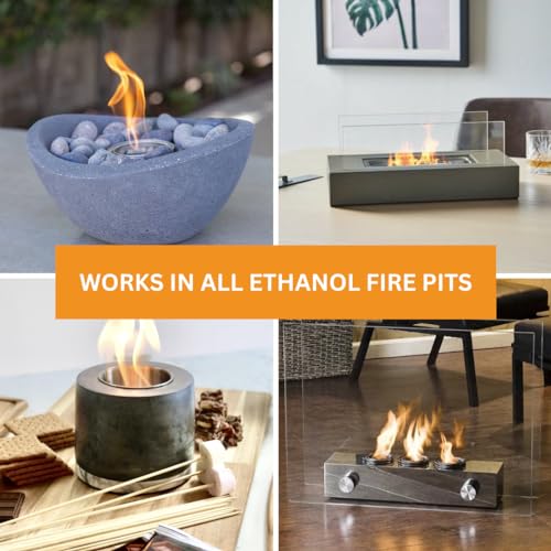 1 Liter Ethanol Tabletop Fireplace Fuel M83587