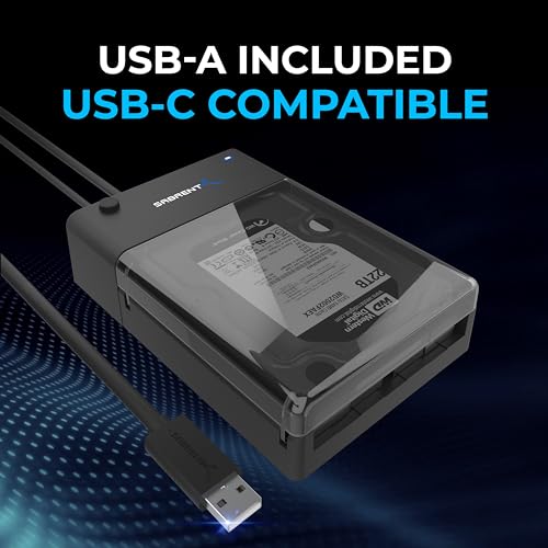 Tool Free USB Type C Dual Docking Station for PCIe NVMe M.2 SSDs H688174