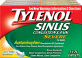 Tylenol Sinus Congestion and Pain Severe Daytime 24 Caplets - 3 Pack J118802