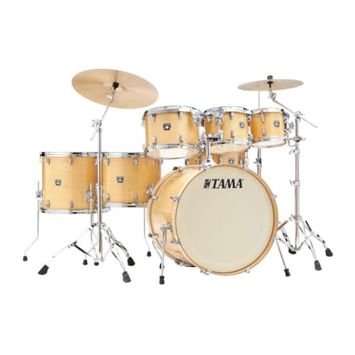 Gloss Natural Blonde 7-Piece Shell Pack with 22-Inch Bass Drum U204