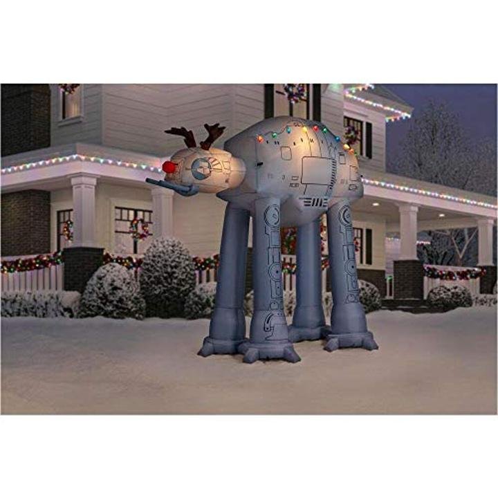 8.5Ft. Tall Christmas Inflatable Star Wars Holiday Decoration C5544