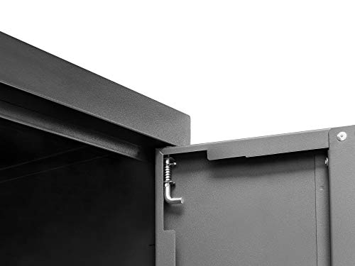 Gray 10 Piece Garage Cabinets W226
