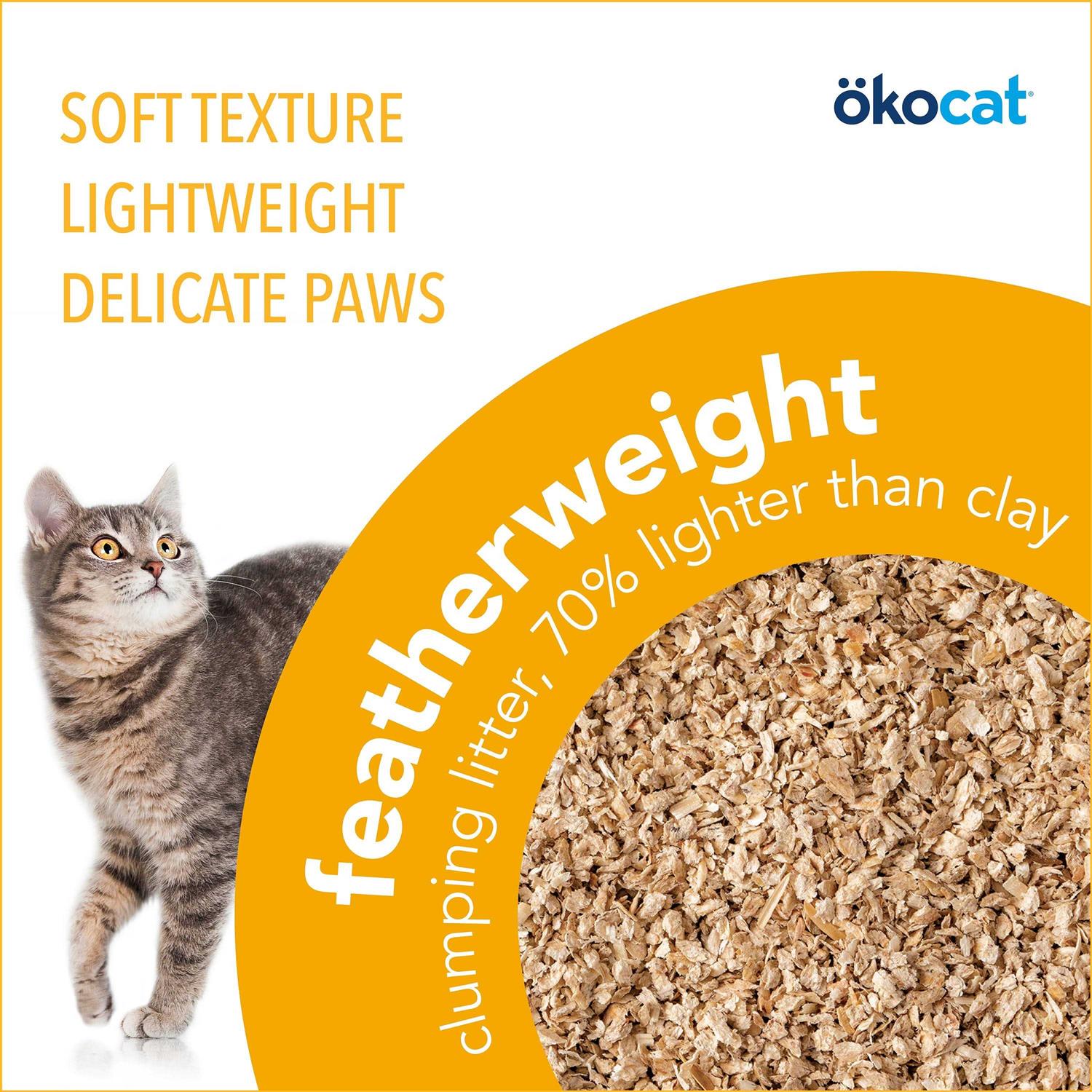 Featherweight Clumping Wood Cat Litter L688