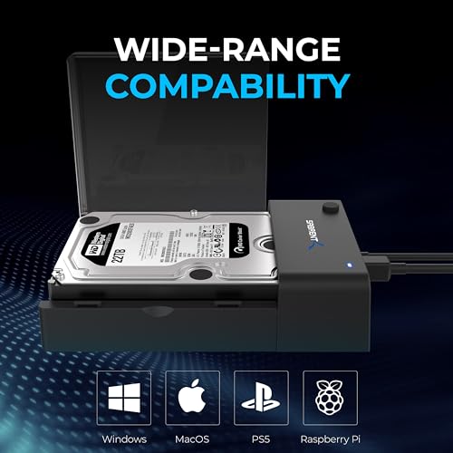 Tool Free USB Type C Dual Docking Station for PCIe NVMe M.2 SSDs H688174