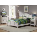 White Queen Low Profile Bed Z68196