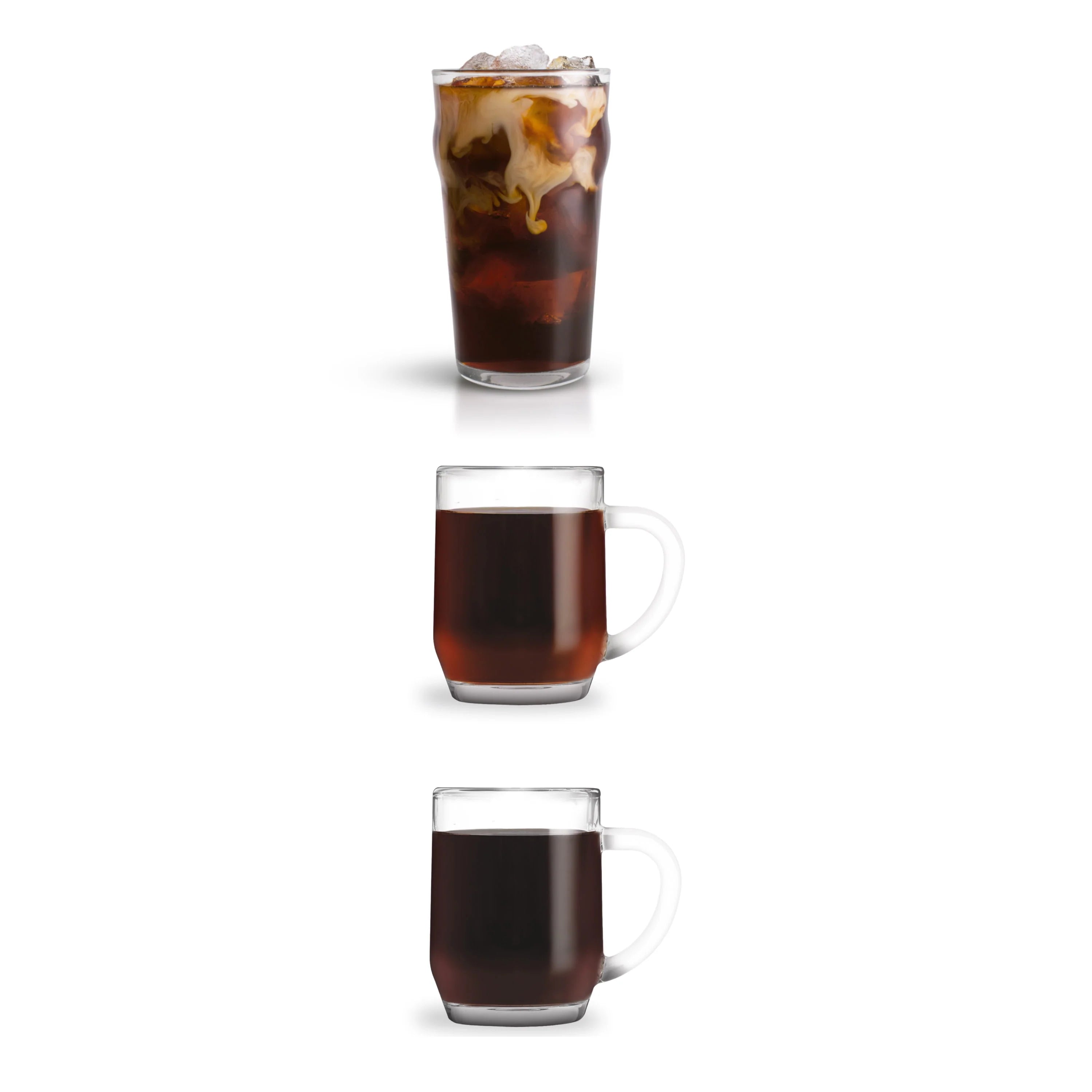 Single Serve Coffee Maker with Glass Carafe R5054