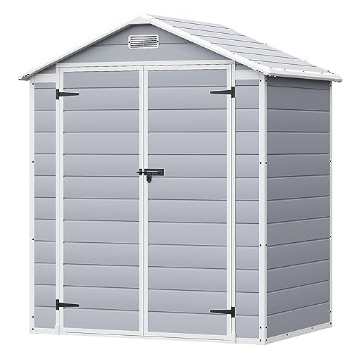 6 X 4 FT Resin Outdoor Storage Shed P976