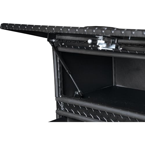 Aluminum Heavy-Duty Flatbed Truck Tool Box 21 x 18 x 72 Inch B298