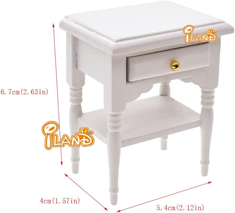 Pink Dollhouse Bedroom Furniture 6pcs R851005