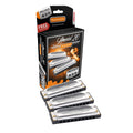 Harmonica 3 Piece Pro Pack Keys of G, C, A W8379