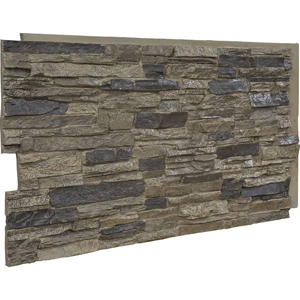 Stacked Stone Faux Stone Siding Panel C412816