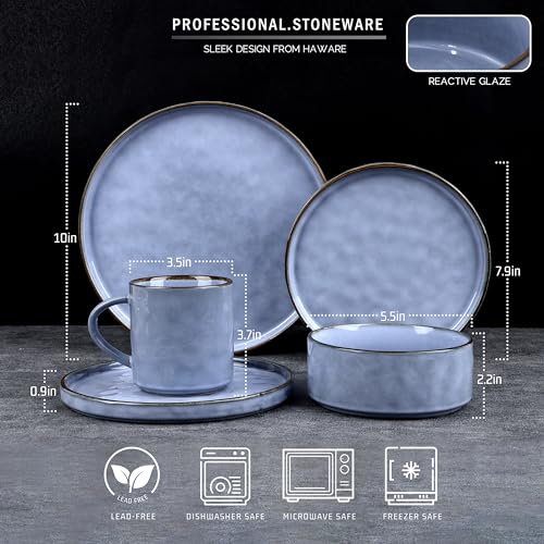 16-Piece Stoneware Ceramic Dinnerware Set I631880