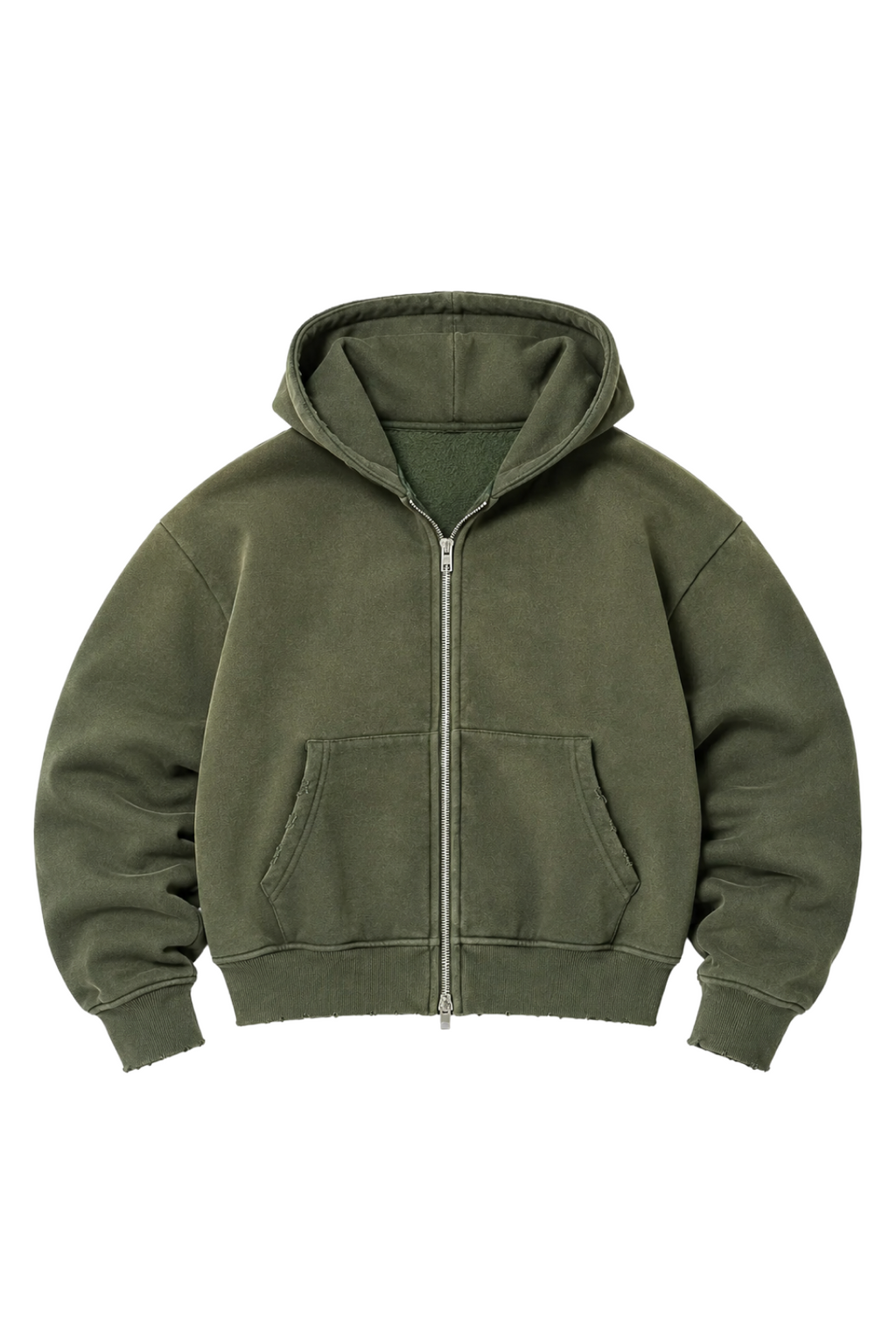 Weathered Zip Up
