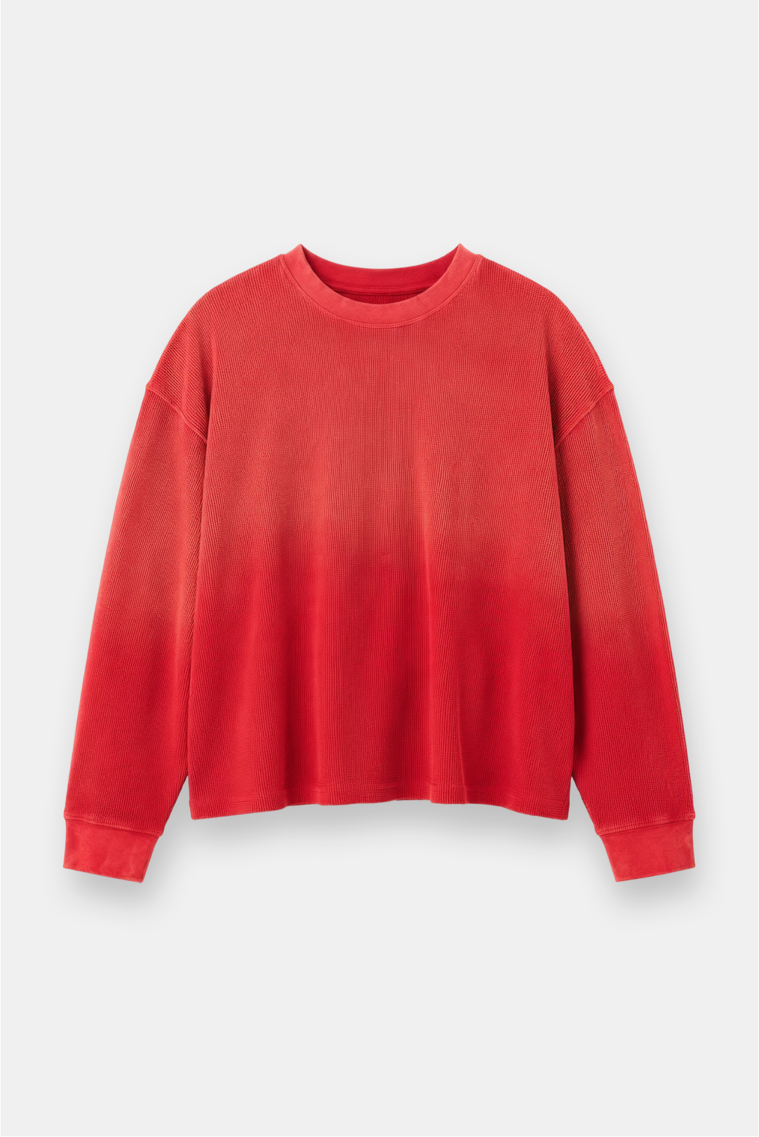 Sun-Dried Baby Waffle Knit Long Sleeve