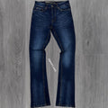 NARR - Stacked Fit Plain Denim - Stud Indigo - 80445