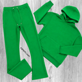 Narr -  Stacked Flare Sweat Suit - Celtics Green - 1081