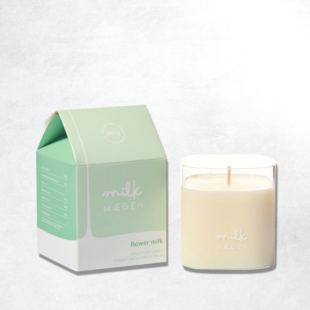 Maegen Milk Candle: Sweet Pea