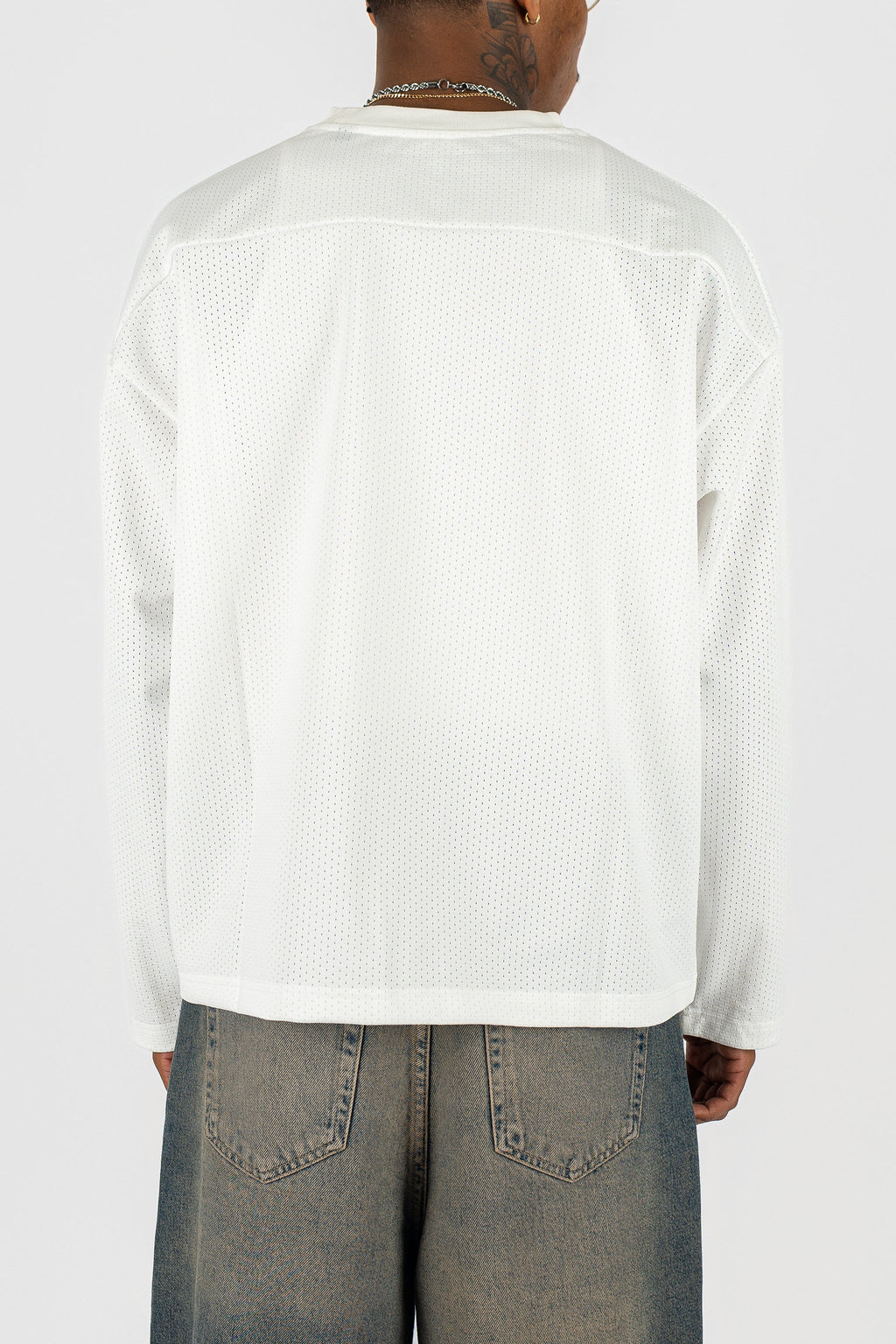 Long Sleeve Mesh Jersey