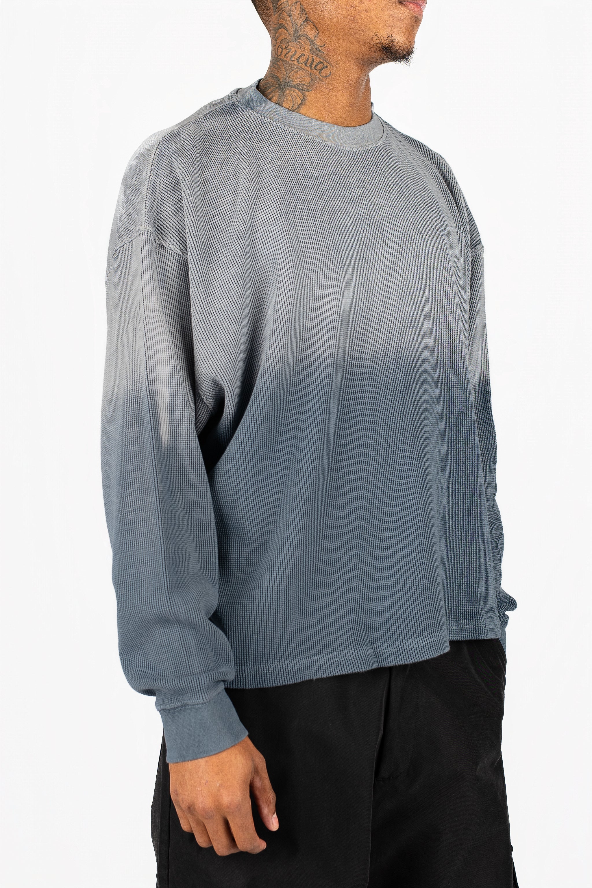 Sun-Dried Baby Waffle Knit Long Sleeve