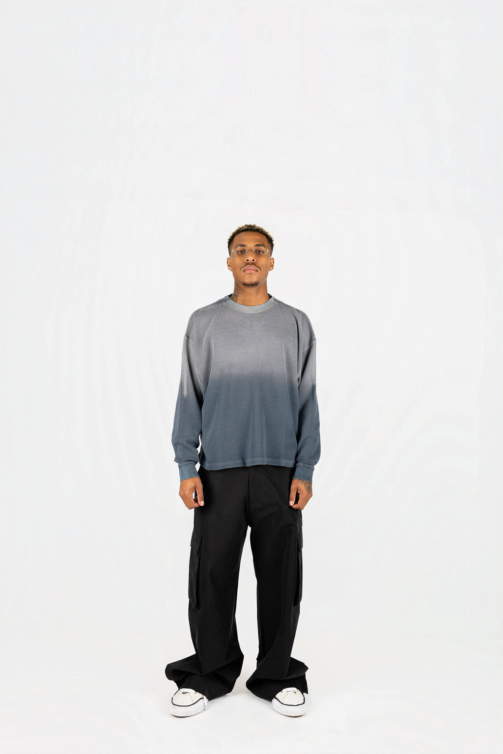 Sun-Dried Baby Waffle Knit Long Sleeve